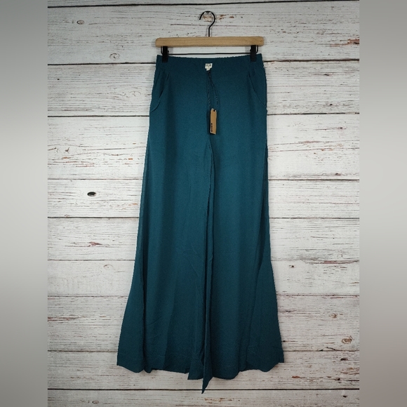 UNIQ Sheer Wide Leg Dress Pants - Picture 6 of 10